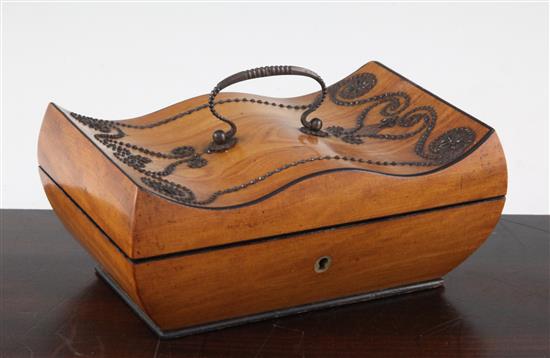 A 19th century French necessaire, 7.25in.
